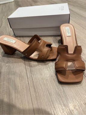 Women's Brown Mules